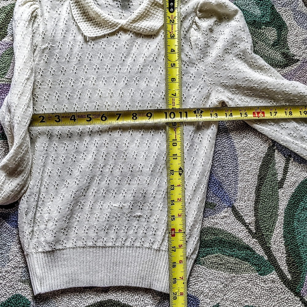 ♻️ SOLD Romantic Dainty Farmhouse Cottagecore Top - Picture 6 of 16
